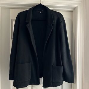 Banana Republic Black Knit Blazer